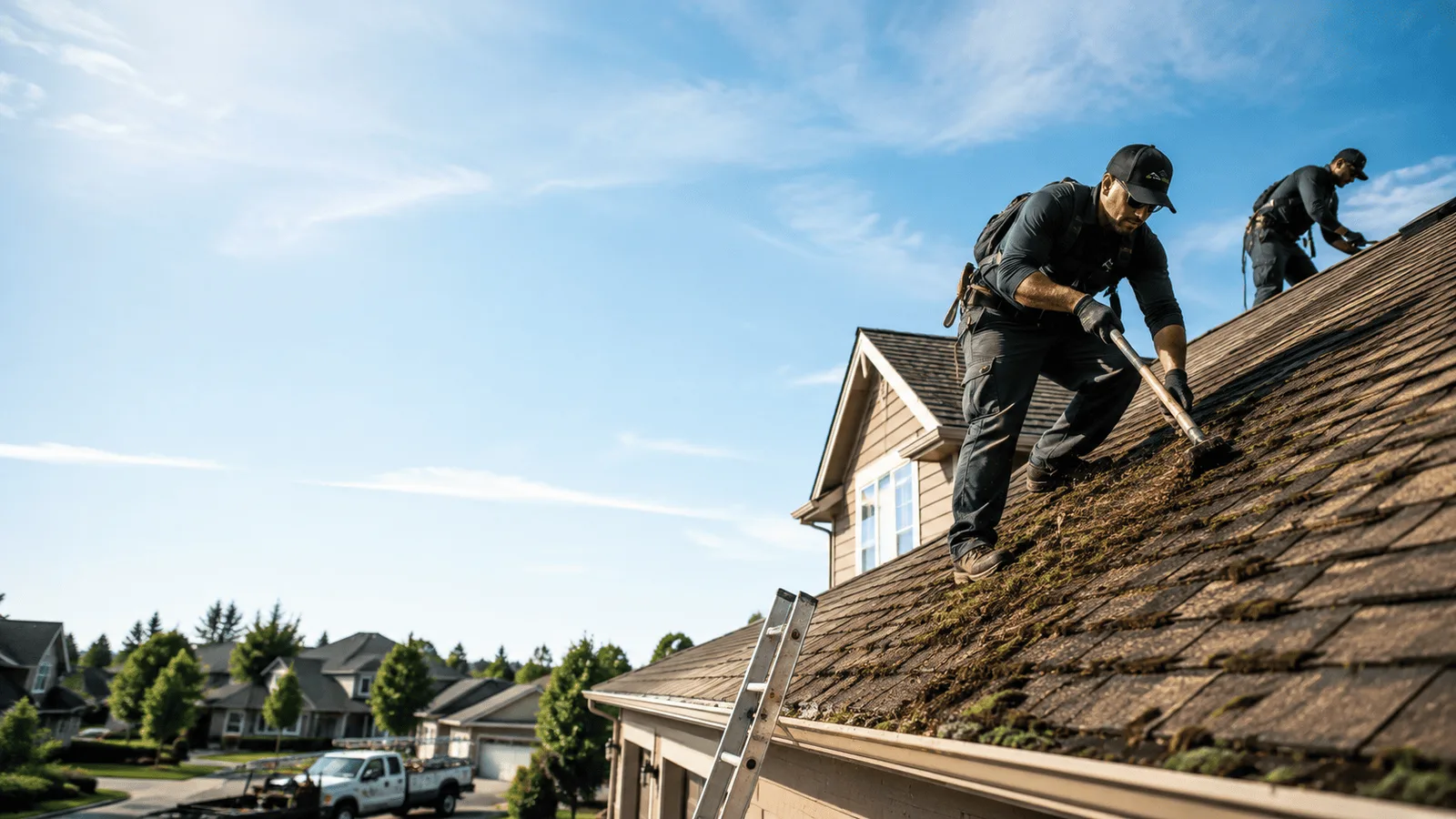 Roof Moss Removal in Vernon, UT near me